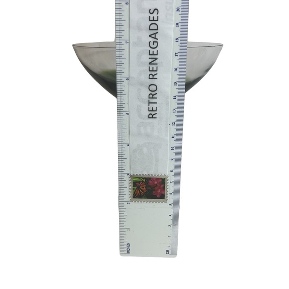 Vintage Martini Glasses Set Of 2 Elemental Green Glass Wide 6.75” Pier 1 Bar - Picture 5 of 8